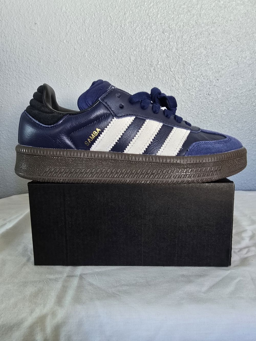 Adidas Samba Classic Sneakers - Navy White